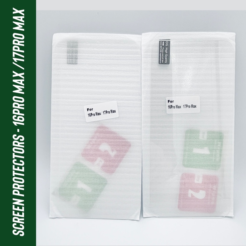 New Screen Protectors - 16Pro Max/ 17Pro Max